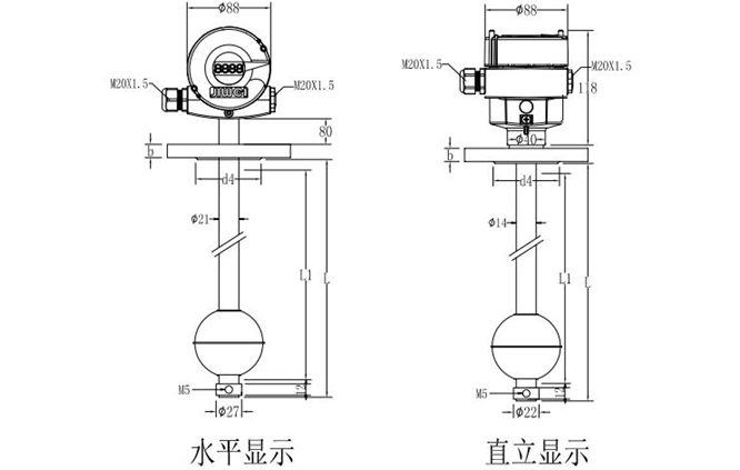 浮球液位計(jì)的技術(shù)參數(shù)和規(guī)格